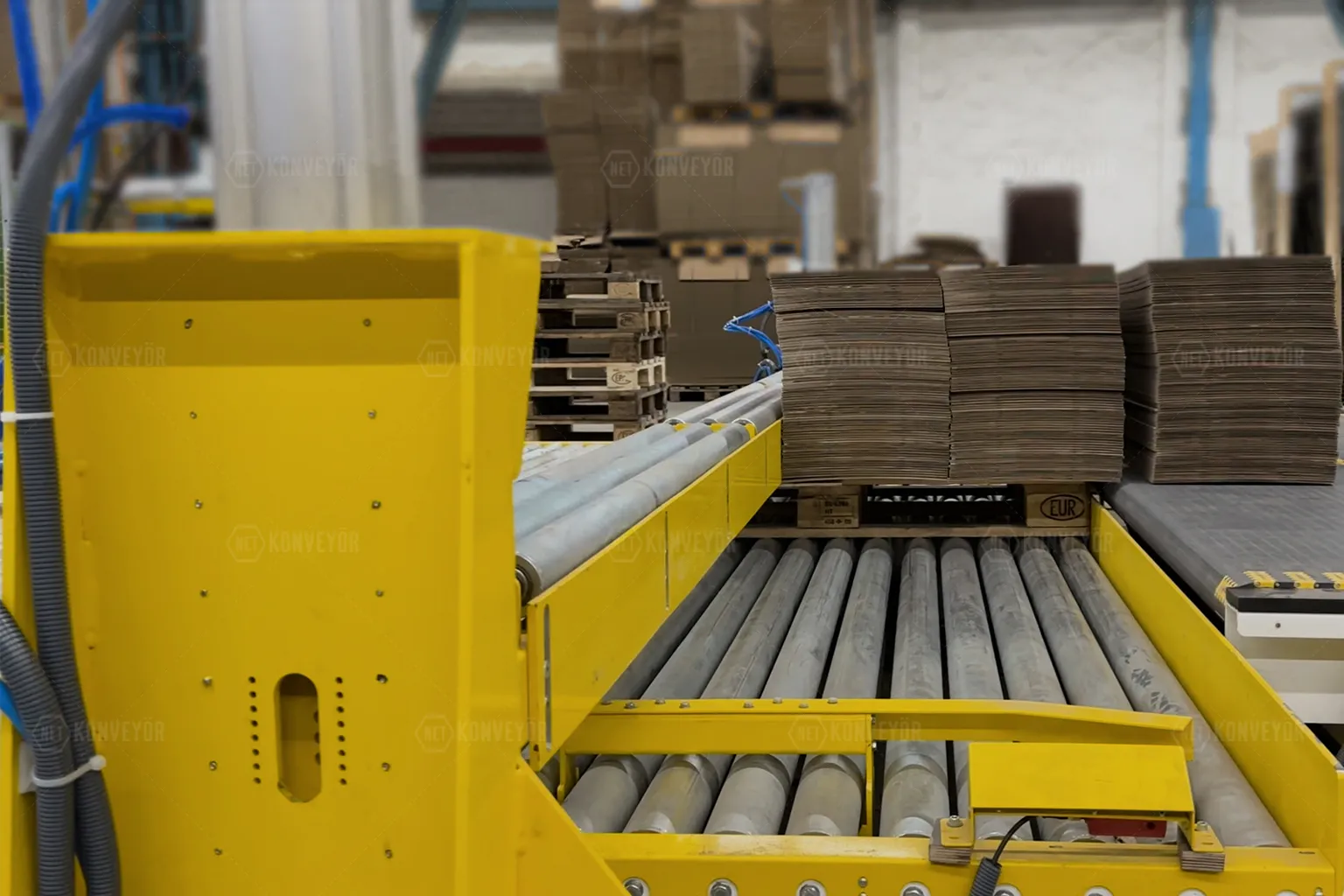 Pallet Unloading Conveyor