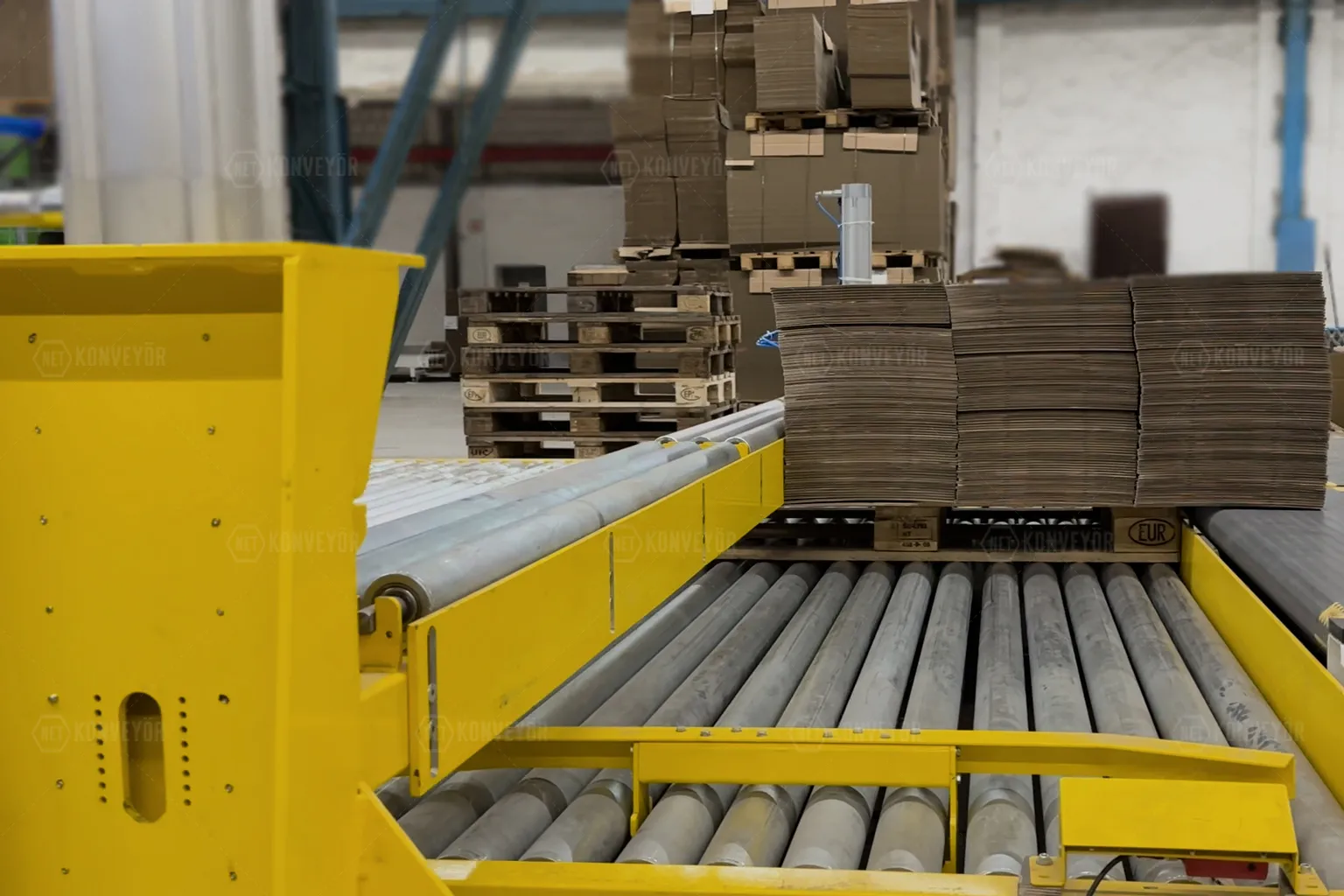 Pallet Unloading Conveyor