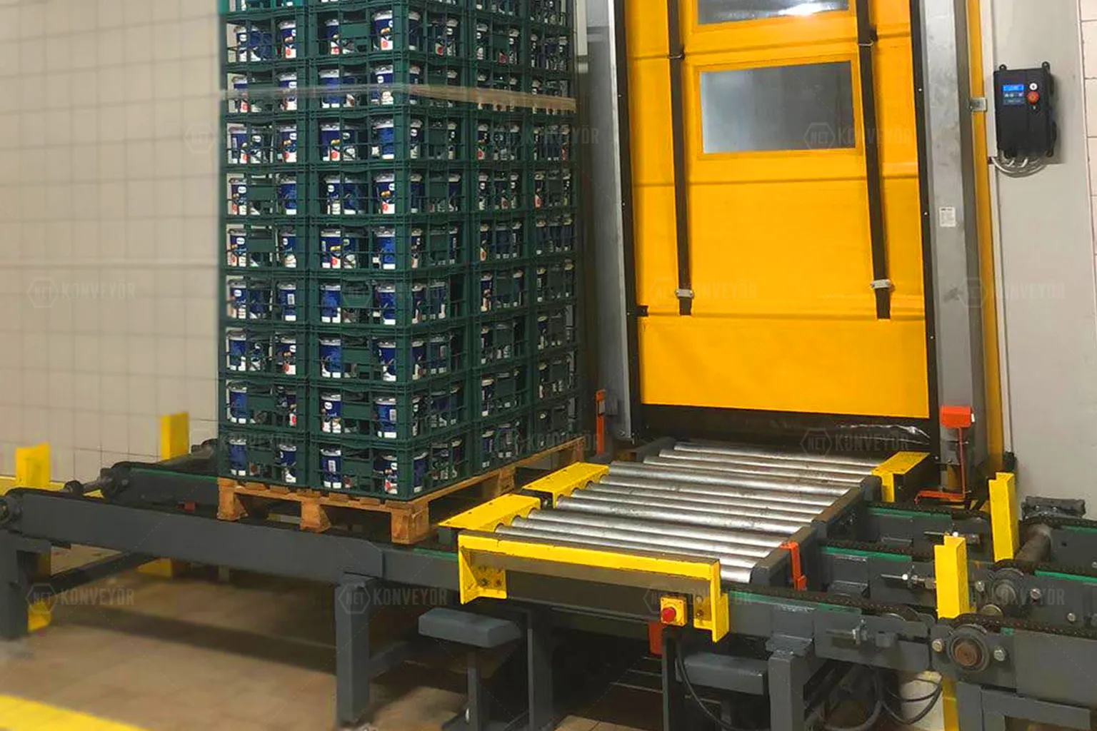 Roller Transfer (Pop-Up) Conveyor