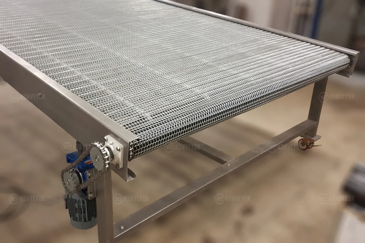 Wire Mesh Belt Conveyor