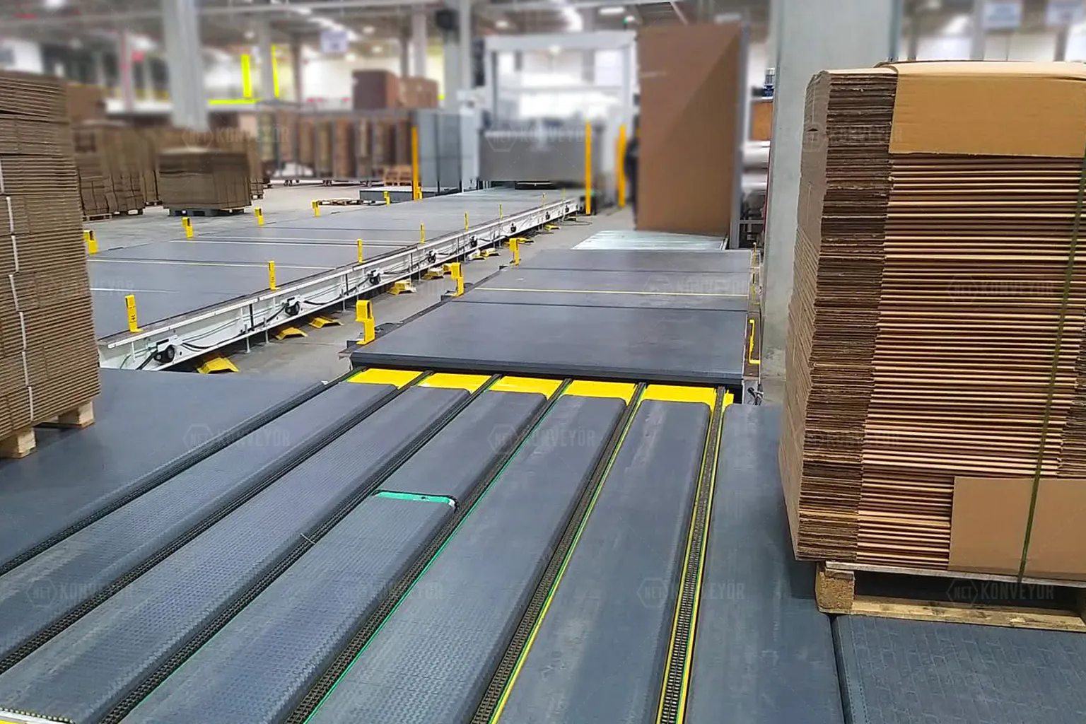 Chain Transfer (Pop-Up) Conveyor